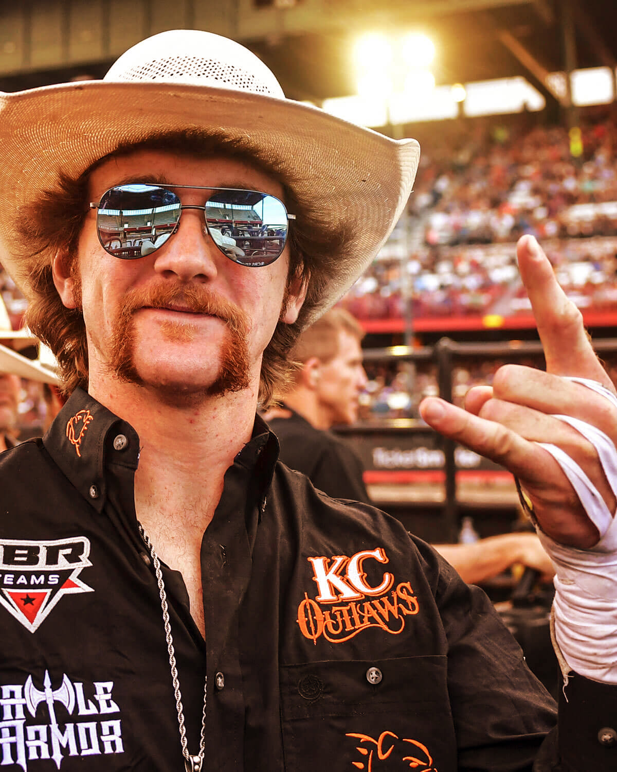 Kansas City Outlaw and Missouri native, Bob Mitchell.